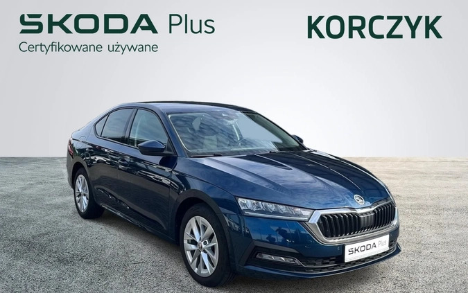Skoda Octavia cena 101900 przebieg: 65000, rok produkcji 2020 z Lidzbark małe 211